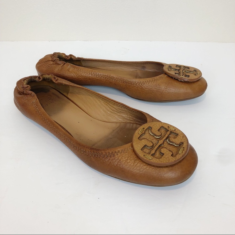 Tory Burch Leather Ballet Flats